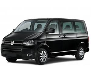 Transfer from Zurich airport to Leukerbad by Volkswagen Multivan. Get by taxi with english-speaking driver.