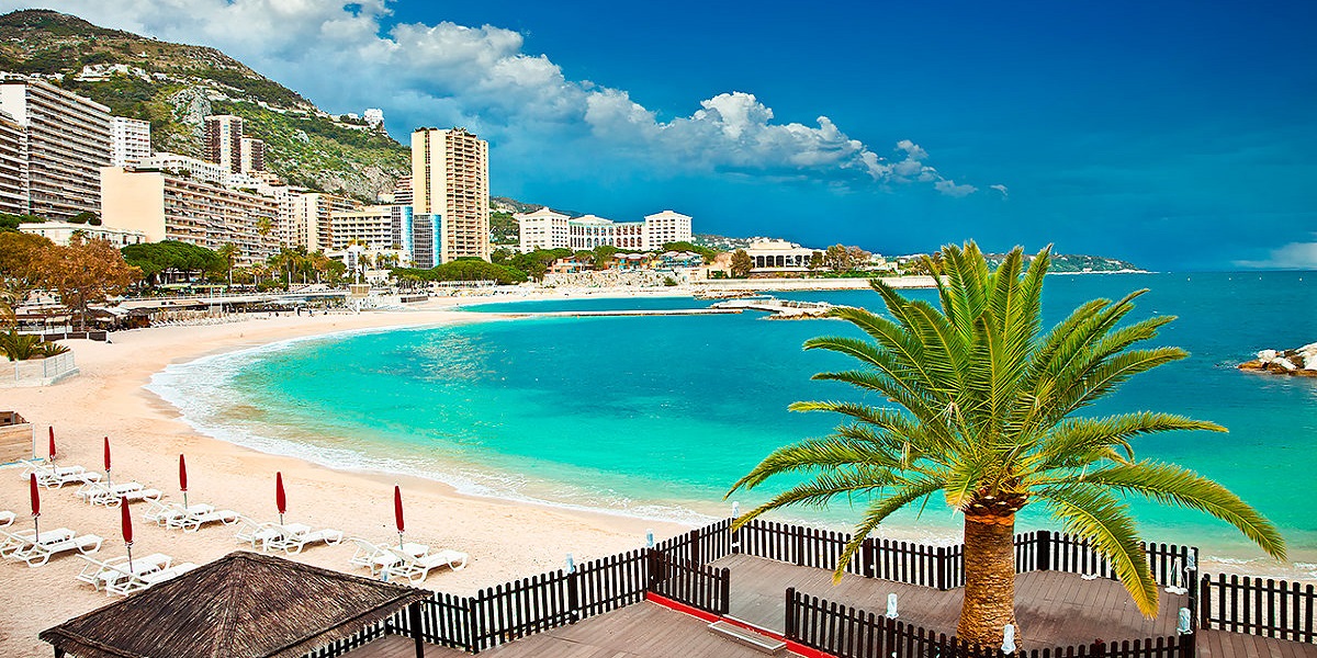 Пляж Монако Ларвотто