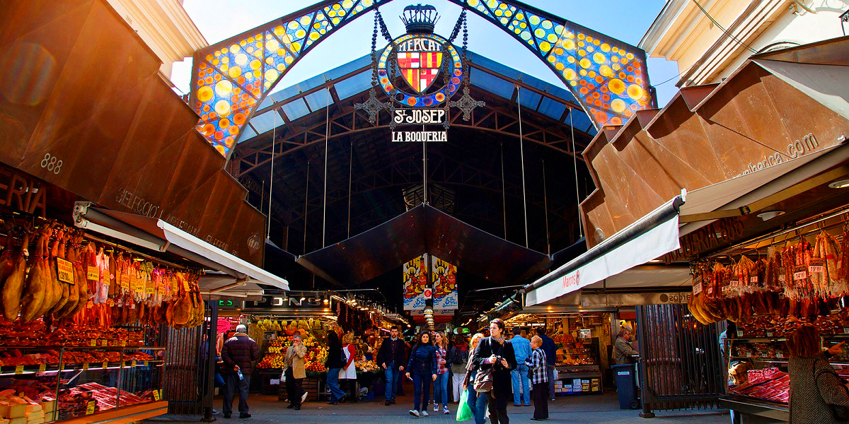 Индивидуальная пешая экскурсия на Рынок Бокерия в Барселоне