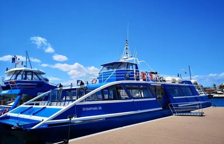Ferry from Saint-Raphael to St Tropez