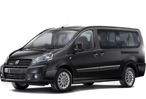 Transfer from Genova Airport to Nice by Fiat Scudo. Get by taxi with english-speaking driver.