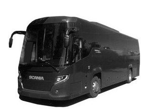 Transfer from Nice Airport to Milan by Scania. Get by taxi with english-speaking driver.