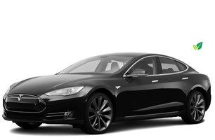 Transfer from Nice Airport to Milan by Tesla S. Get by taxi with english-speaking driver.