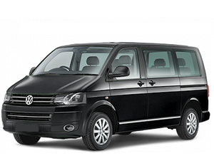 Transfer from Geneva Airport to La Clusaz by Volkswagen Multivan. Get by taxi with english-speaking driver.
