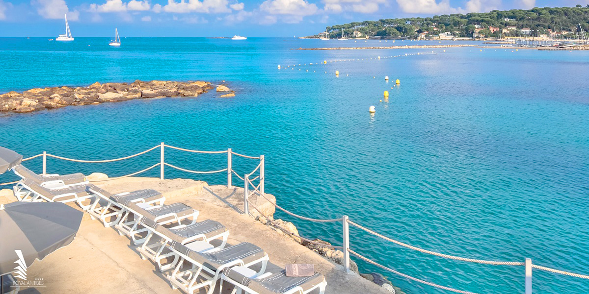 Royal Beach in Antibes