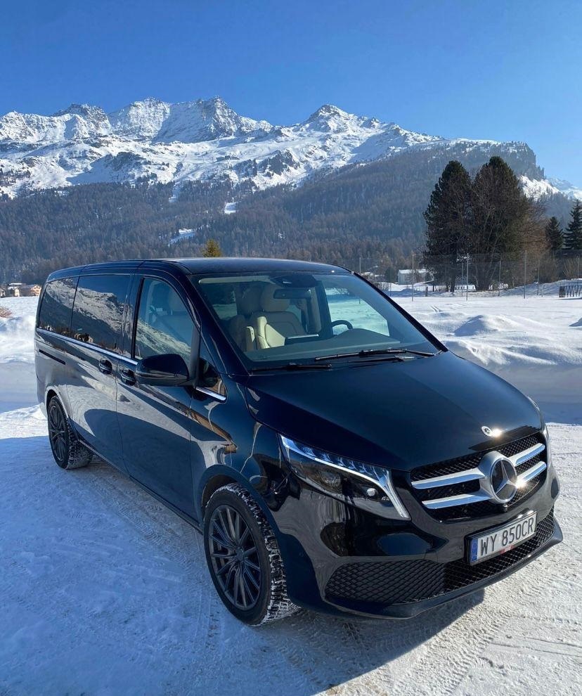 How we got from Geneva to Courchevel by Mercedes V class 