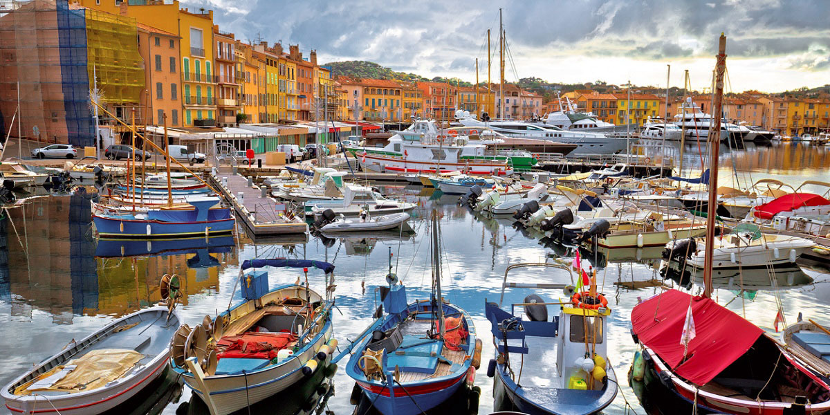 Explore the Old port of Saint Tropez