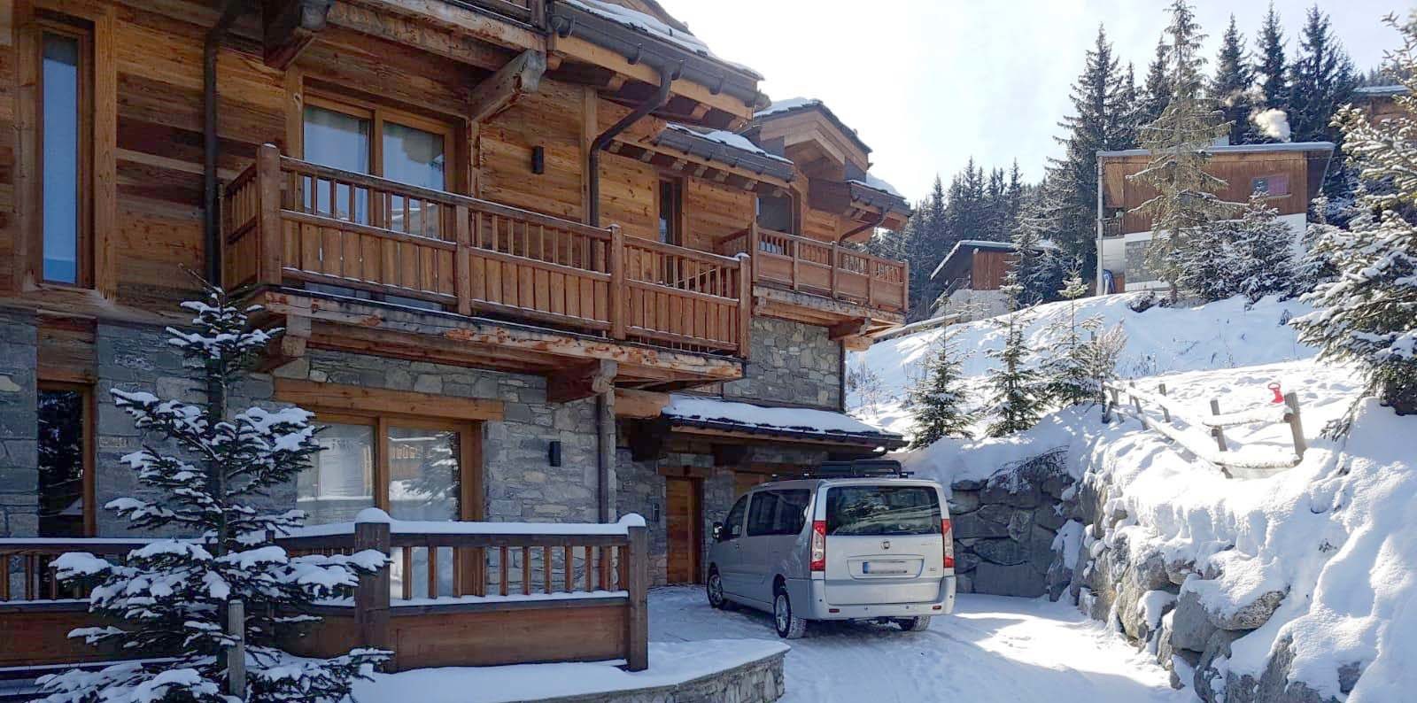 Holidays in Courchevel with a rental car