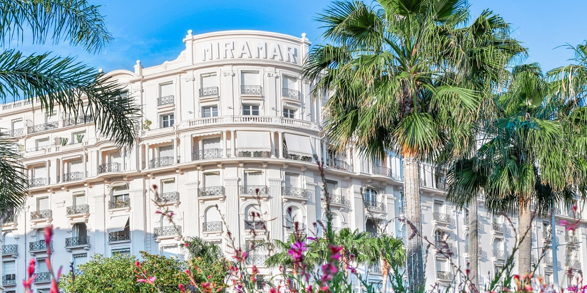 The Espace Miramar Cultural Center in Cannes