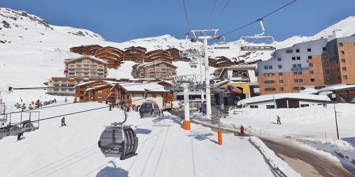 About Val Thorens ski resort.