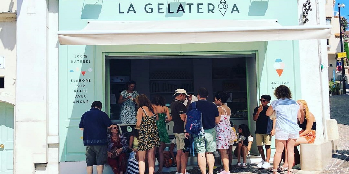 La Gelateria in Cannes, France