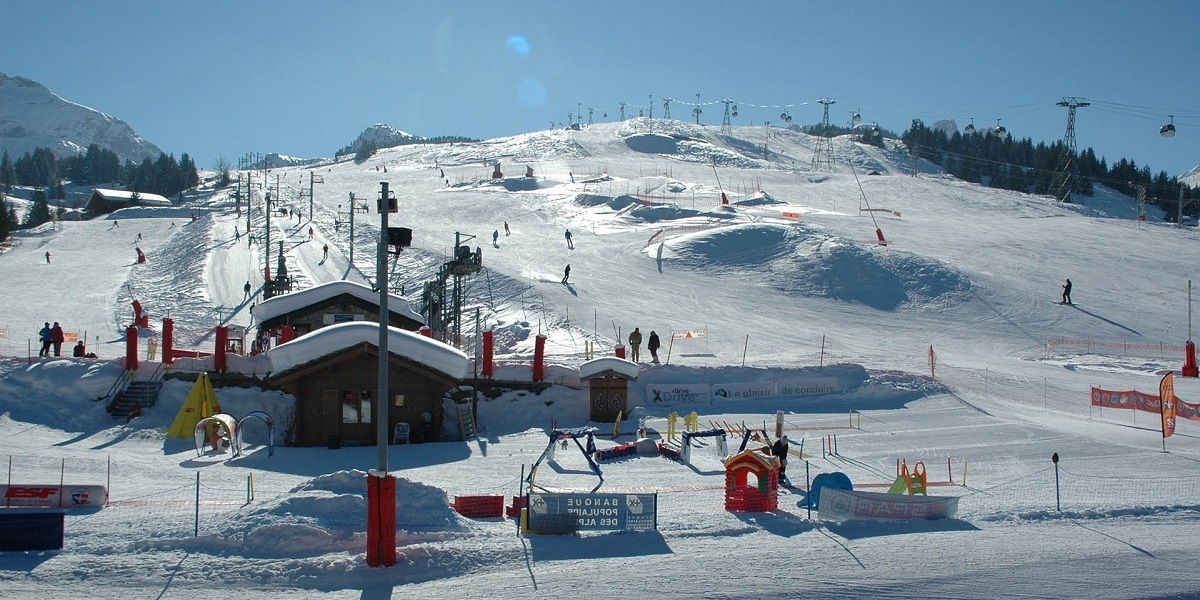 Ski station Courchevel 1650