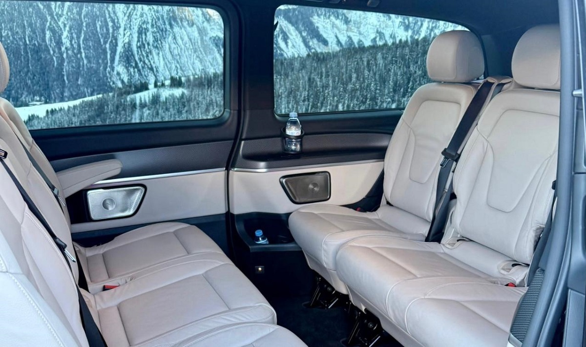 Transport to Courchevel - Mercedes V class