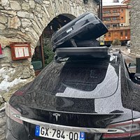 Отзыв Любови о частном трансфере из аэропорта Женевы в Куршевель 1850 на Tesla S в декабре 2025 г.