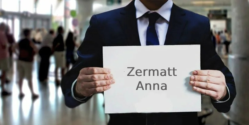 Driver meets you at the Milan Malpensa airport airpor with a sign for transfer to Zermatt Driver meets you at the Milan Malpensa airport airpor with a sign for transfer to Zermatt