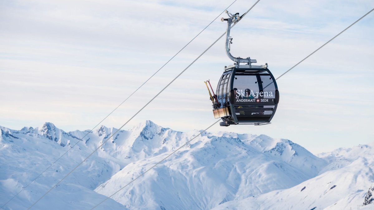 Individual winter transfer from Malpensa Airport to Andermatt