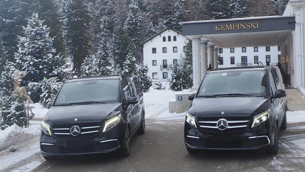 Individual winter transfer from Malpensa Airport to St. Moritz