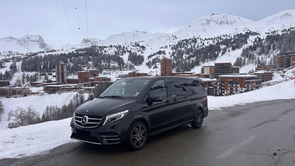 Individual winter transfer from Geneva airport to La Plagne