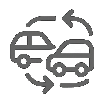 Rent a car icon