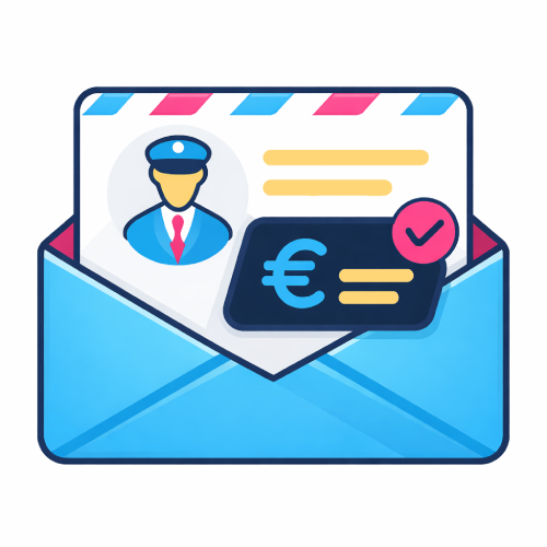 Transfer confirmation and driver contact details for Milan to La Spezia transfer