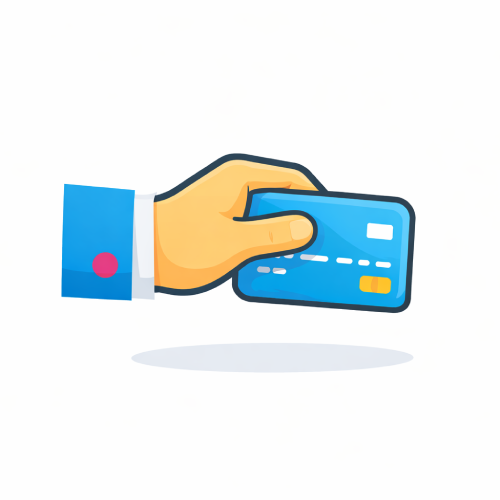 Passenger paying driver after private transfer from Milan to La Spezia