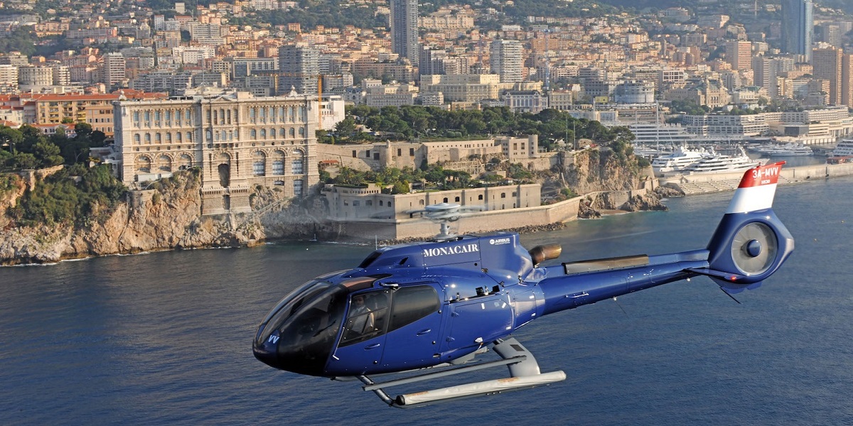 How to get from Nice to Monaco by helicopter